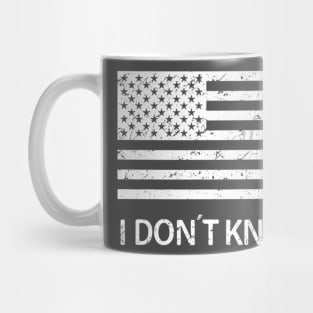 I Dont Kneel American Patriot National Anthem Mug